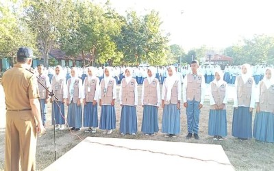Pengukuhan Angkatan Pertama Pengurus ZERO WASTE Sekolah Menengah Pertama Perintis 2 | Bandar Lampung Masa Bakti 2023/2024